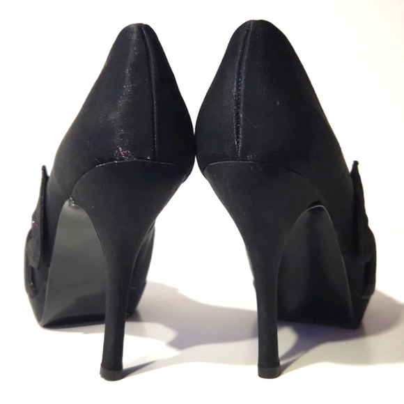 Caparros Odessa Platform Peeptoe Pumps EUC Size 10B - Picture 10 of 14